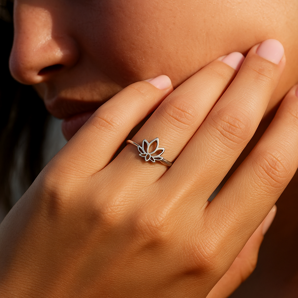 Pierścionek Lotos - obrazek 3