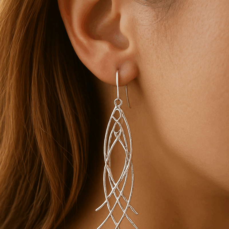 Kolczyki Tancerki z Nusa