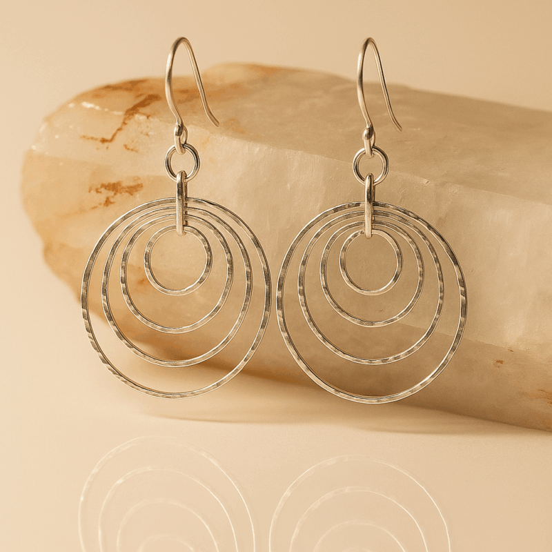 Okrągłe Kolczyki Oceaniczne