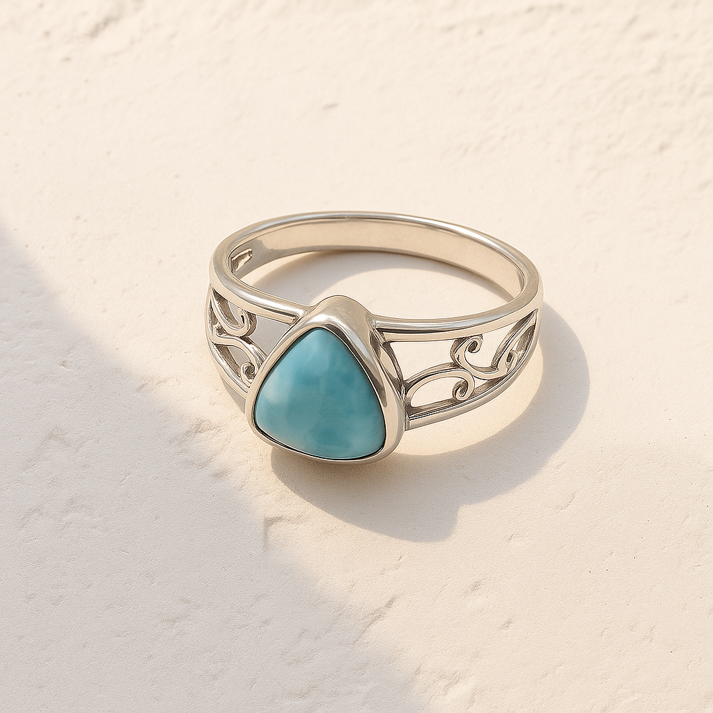 Pierścionek z Larimarem