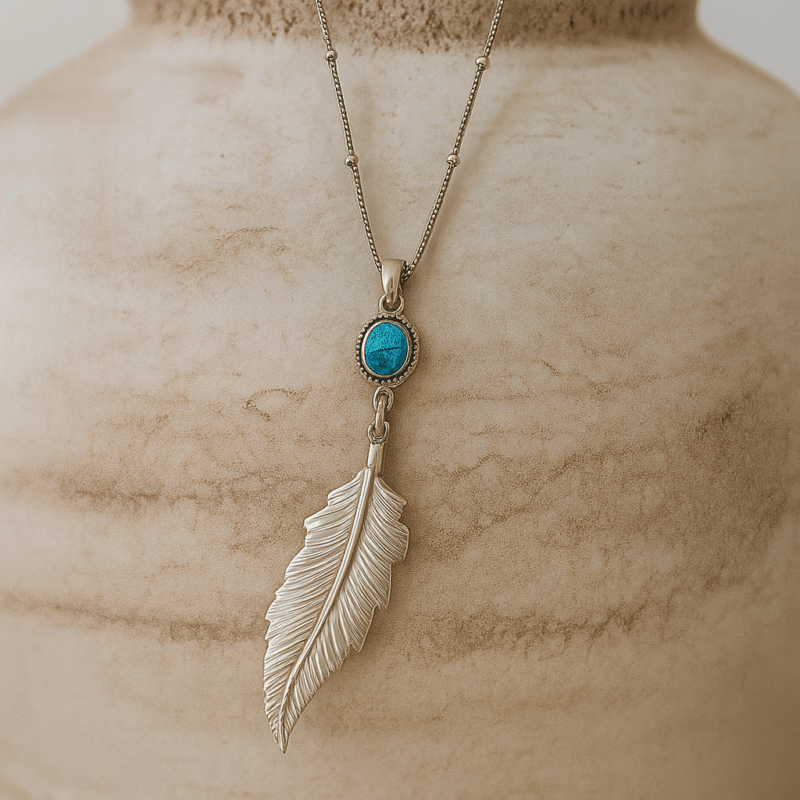 Wisiorek Piórko Wolności